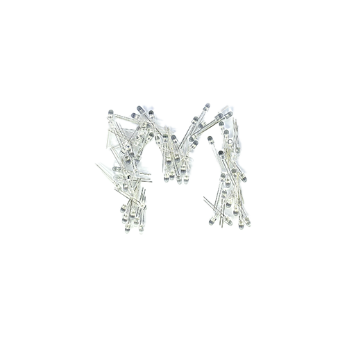 Decorative: LEDs laid out in the shape of an M